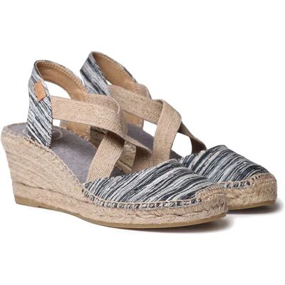 Toni Pons Espadrilles Compensées Saba-rg Black EU 36 Femme - Publicité Toni Pons Espadrilles Compensées Saba-rg Black EU 36 Femme - Publicité