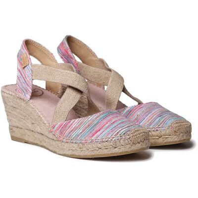 Toni Pons Espadrilles Compensées Saba-rg Multicolor EU 40 Femme - Publicité Toni Pons Espadrilles Compensées Saba-rg Multicolor EU 40 Femme - Publicité
