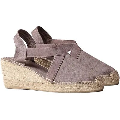 Toni Pons Espadrilles Compensées Ter Taupe EU 44 Femme - Publicité Toni Pons Espadrilles Compensées Ter Taupe EU 44 Femme - Publicité
