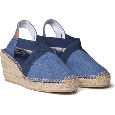 Toni Pons Espadrilles Compensées Ter Denim EU 41 - Publicité Toni Pons Espadrilles Compensées Ter Denim EU 41 - Publicité
