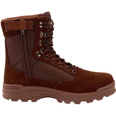 Brandit Bottes Tactical Zipper Brown EU 39 Homme - Publicité Brandit Bottes Tactical Zipper Brown EU 39 Homme - Publicité