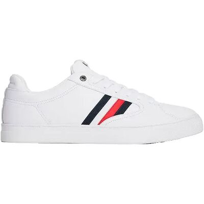 Tommy Hilfiger Baskets Icon Court Stripes White EU 44 Homme - Publicité Tommy Hilfiger Baskets Icon Court Stripes White EU 44 Homme - Publicité