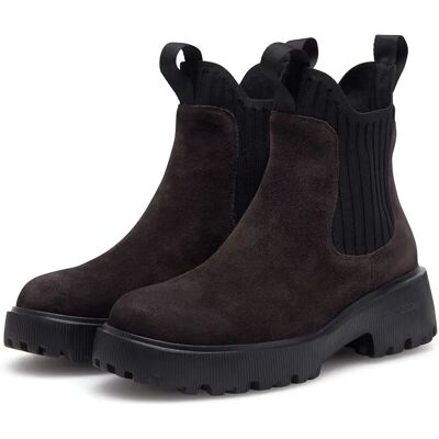 Woden Bottes Isabella S Chocolate EU 36 Femme - Publicité Woden Bottes Isabella S Chocolate EU 36 Femme - Publicité