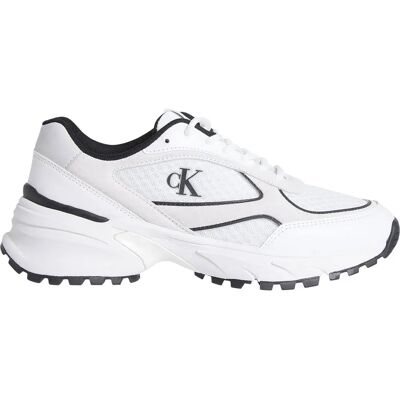 Calvin Klein Baskets Hike Runner Bright White / Black EU 43 Homme - Publicité Calvin Klein Baskets Hike Runner Bright White / Black EU 43 Homme - Publicité