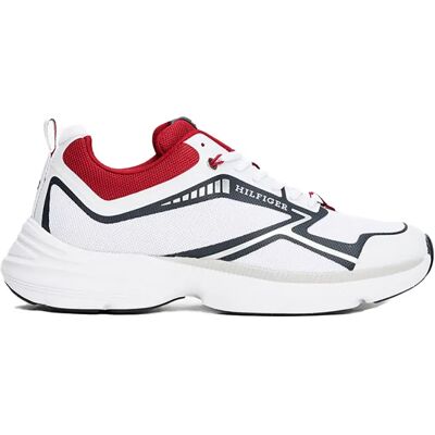 Tommy Hilfiger Baskets Fm0fm05450 Blue EU 44 Homme - Publicité Tommy Hilfiger Baskets Fm0fm05450 Blue EU 44 Homme - Publicité