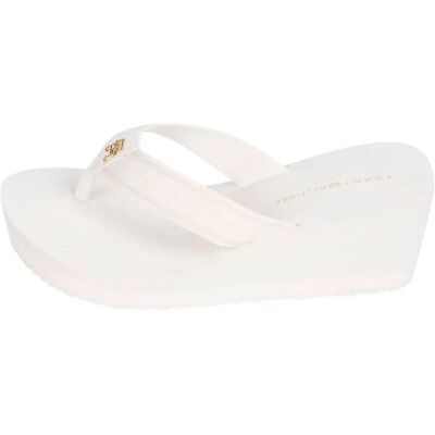 Tommy Hilfiger Sandales Compensées Fw0fw08521 White EU 41 Femme - Publicité Tommy Hilfiger Sandales Compensées Fw0fw08521 White EU 41 Femme - Publicité