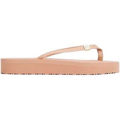 Tommy Hilfiger Tongs Fw0fw08523 Beige EU 41 Femme - Publicité Tommy Hilfiger Tongs Fw0fw08523 Beige EU 41 Femme - Publicité