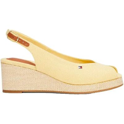 Tommy Hilfiger Espadrilles Compensées Fw0fw08595 Yellow EU 37 Femme - Publicité Tommy Hilfiger Espadrilles Compensées Fw0fw08595 Yellow EU 37 Femme - Publicité