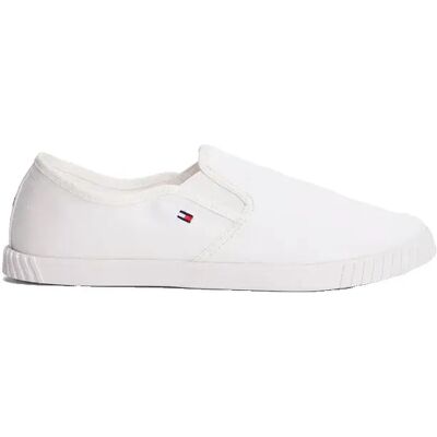 Tommy Hilfiger Baskets Fw0fw08641 White EU 37 Femme - Publicité Tommy Hilfiger Baskets Fw0fw08641 White EU 37 Femme - Publicité