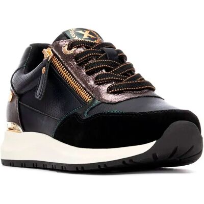 Xti Baskets 144218 Black EU 35 Femme - Publicité Xti Baskets 144218 Black EU 35 Femme - Publicité