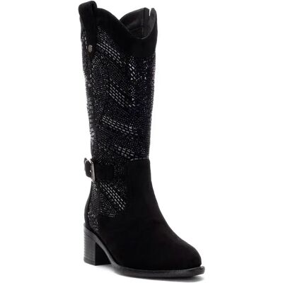 Xti Bottes 144321 Black EU 41 Femme - Publicité Xti Bottes 144321 Black EU 41 Femme - Publicité