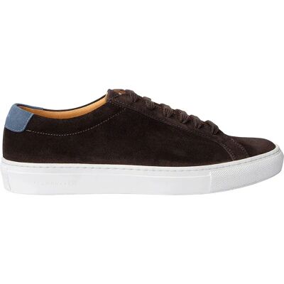 FaÇonnable Baskets Bicol Suede Cupsole Chocolate Brown EU 45 Homme - Publicité FaÇonnable Baskets Bicol Suede Cupsole Chocolate Brown EU 45 Homme - Publicité