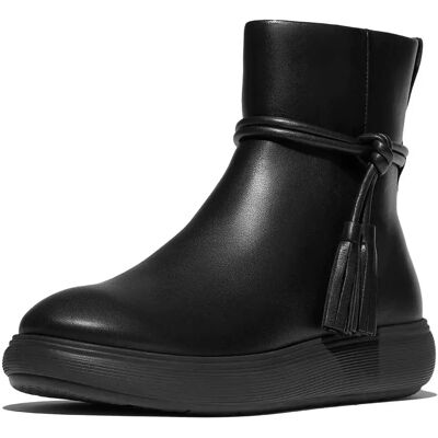 Fitflop Bottines Iq-comff Tassel Leather All Black EU 37 Femme - Publicité Fitflop Bottines Iq-comff Tassel Leather All Black EU 37 Femme - Publicité