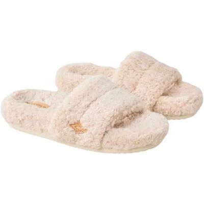 Rip Curl Claquettes Shorey Shearling Bloom Natural EU 39 Femme - Publicité Rip Curl Claquettes Shorey Shearling Bloom Natural EU 39 Femme - Publicité