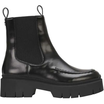 Hugo Bottines Kris Chbootie Brom 10274047 01 Black 001 EU 38 Femme - Publicité Hugo Bottines Kris Chbootie Brom 10274047 01 Black 001 EU 38 Femme - Publicité
