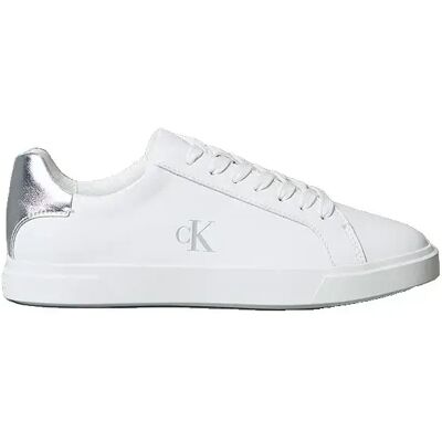 Calvin Klein Baskets Hw0hw02846 Bright White / Silver EU 41 Femme - Publicité Calvin Klein Baskets Hw0hw02846 Bright White / Silver EU 41 Femme - Publicité