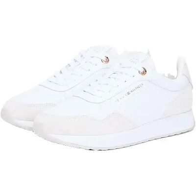 Tommy Hilfiger Baskets Fw0fw09267 White EU 39 Femme - Publicité Tommy Hilfiger Baskets Fw0fw09267 White EU 39 Femme - Publicité