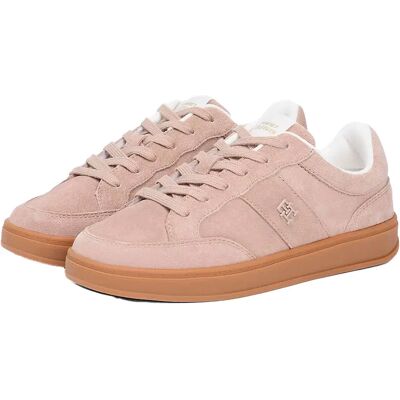 Tommy Hilfiger Baskets Heritage Court Coastal Taupe EU 38 Femme - Publicité Tommy Hilfiger Baskets Heritage Court Coastal Taupe EU 38 Femme - Publicité