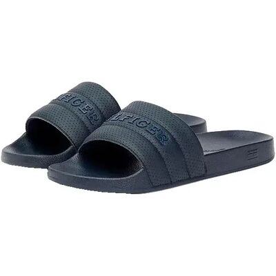 Tommy Hilfiger Claquettes Pad Perf Pool Desert Sky EU 42 Homme - Publicité Tommy Hilfiger Claquettes Pad Perf Pool Desert Sky EU 42 Homme - Publicité