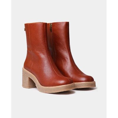 Toni Pons Bottines à Talons Piani-po Camel EU 37 Femme - Publicité Toni Pons Bottines à Talons Piani-po Camel EU 37 Femme - Publicité