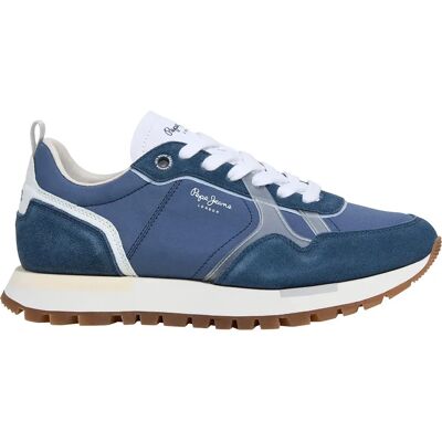 Pepe Jeans Baskets Ari Road Dark Denim Blue EU 44 Homme - Publicité Pepe Jeans Baskets Ari Road Dark Denim Blue EU 44 Homme - Publicité