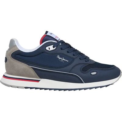 Pepe Jeans Baskets Bexley City Navy EU 41 Homme - Publicité Pepe Jeans Baskets Bexley City Navy EU 41 Homme - Publicité
