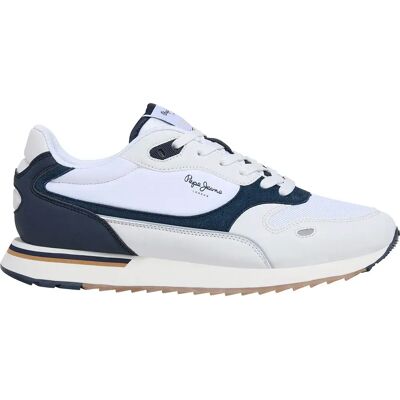 Pepe Jeans Baskets Bexley Road White EU 41 Homme - Publicité Pepe Jeans Baskets Bexley Road White EU 41 Homme - Publicité