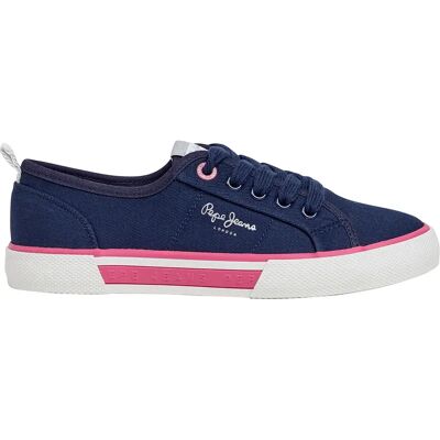 Pepe Jeans Baskets Brady Club Navy EU 39 Fille - Publicité Pepe Jeans Baskets Brady Club Navy EU 39 Fille - Publicité