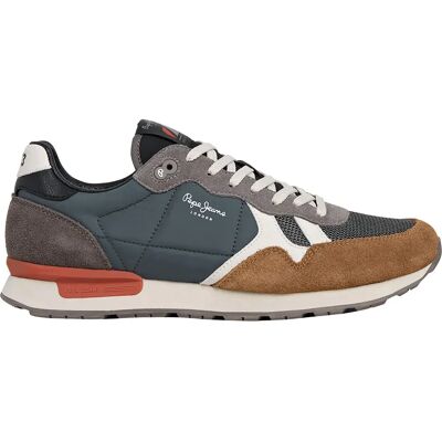 Pepe Jeans Baskets Brit Essence Cognac Brown EU 40 Homme - Publicité Pepe Jeans Baskets Brit Essence Cognac Brown EU 40 Homme - Publicité