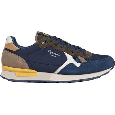 Pepe Jeans Baskets Brit Essence Navy EU 44 Homme - Publicité Pepe Jeans Baskets Brit Essence Navy EU 44 Homme - Publicité