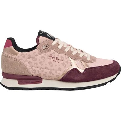 Pepe Jeans Baskets Brit Master Berry Purple EU 40 Femme - Publicité Pepe Jeans Baskets Brit Master Berry Purple EU 40 Femme - Publicité
