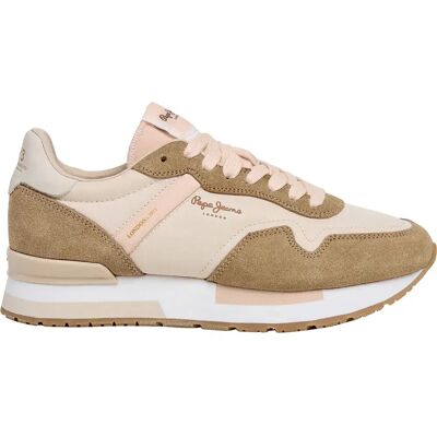Pepe Jeans Baskets Hailon Basic Biscuit Beige EU 41 Femme - Publicité Pepe Jeans Baskets Hailon Basic Biscuit Beige EU 41 Femme - Publicité