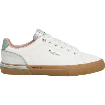 Pepe Jeans Baskets Kenton Cool Light Green EU 39 Femme - Publicité Pepe Jeans Baskets Kenton Cool Light Green EU 39 Femme - Publicité