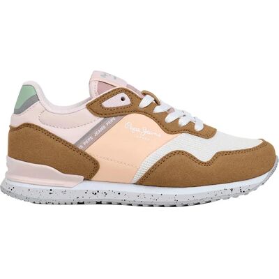Pepe Jeans Baskets London Bubble Tobacco Brown EU 35 Fille - Publicité Pepe Jeans Baskets London Bubble Tobacco Brown EU 35 Fille - Publicité