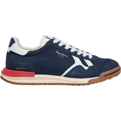 Pepe Jeans Baskets Marvin Road Navy EU 45 Homme - Publicité Pepe Jeans Baskets Marvin Road Navy EU 45 Homme - Publicité