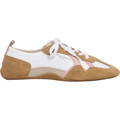 Pepe Jeans Baskets Noa Sporty Mousse White EU 39 Femme - Publicité Pepe Jeans Baskets Noa Sporty Mousse White EU 39 Femme - Publicité