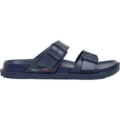 Pepe Jeans Claquettes Ocean Brand Navy EU 42 Homme - Publicité Pepe Jeans Claquettes Ocean Brand Navy EU 42 Homme - Publicité
