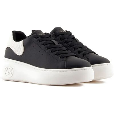Giorgio Armani Exchange Baskets Xw002149_af19528 Black / Off White EU 39 Femme - Publicité Giorgio Armani Exchange Baskets Xw002149_af19528 Black / Off White EU 39 Femme - Publicité