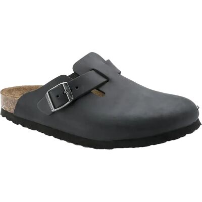 Birkenstock Sabots Boston Oiled Leather Black EU 44 Homme - Publicité Birkenstock Sabots Boston Oiled Leather Black EU 44 Homme - Publicité