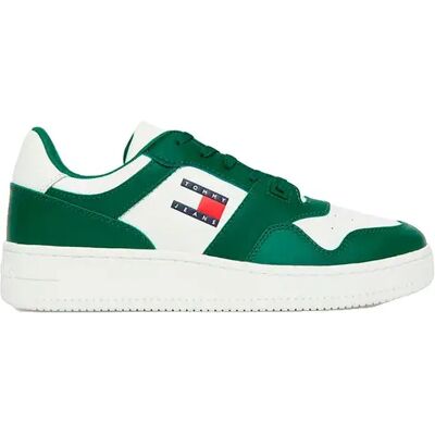 Tommy Hilfiger Baskets Em0em01395 Green EU 45 Homme - Publicité Tommy Hilfiger Baskets Em0em01395 Green EU 45 Homme - Publicité