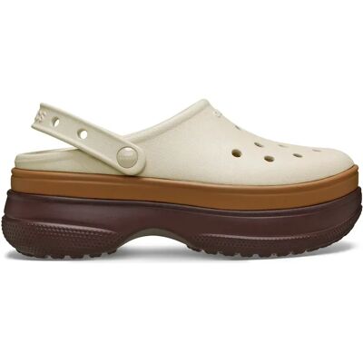 Crocs Sabots Classic Stacked Mocha EU 41-42 Homme,Femme - Publicité Crocs Sabots Classic Stacked Mocha EU 41-42 Homme,Femme - Publicité