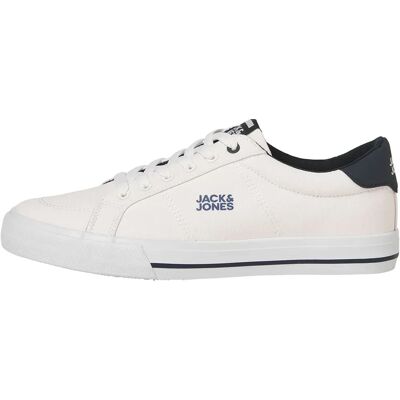 Jack & Jones Baskets Tim Canvas White EU 42 Homme - Publicité Jack & Jones Baskets Tim Canvas White EU 42 Homme - Publicité