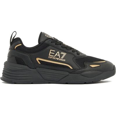 Giorgio Armani Ea7 Emporio Armani Baskets 7x000308_af18447 Triple Black / Gold EU 44 Homme,Femme - Publicité Giorgio Armani Ea7 Emporio Armani Baskets 7x000308_af18447 Triple Black / Gold EU 44 Homme,Femme - Publicité