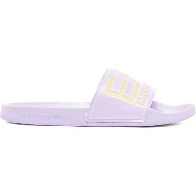 Giorgio Armani Ea7 Emporio Armani Claquettes Water Sports Visibility Lavender / Yellow Iris EU 38 Homme,Femme - Publicité Giorgio Armani Ea7 Emporio Armani Claquettes Water Sports Visibility Lavender / Yellow Iris EU 38 Homme,Femme - Publicité