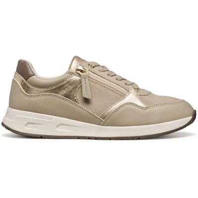 Geox Baskets Bulmya Light Taupe EU 37 Femme - Publicité Geox Baskets Bulmya Light Taupe EU 37 Femme - Publicité