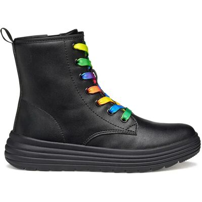Geox Bottes Phaolae B Black / Multicolor EU 29 Fille - Publicité Geox Bottes Phaolae B Black / Multicolor EU 29 Fille - Publicité