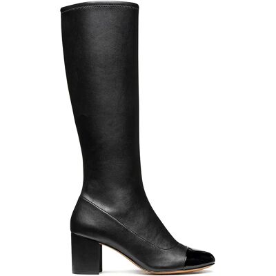 Geox Bottes à Talons Virnilisa 65 Black EU 36 Femme - Publicité Geox Bottes à Talons Virnilisa 65 Black EU 36 Femme - Publicité