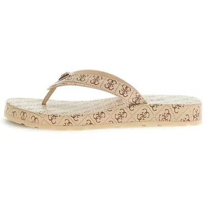 Guess Tongs Candry Beige Brown EU 39 Femme - Publicité Guess Tongs Candry Beige Brown EU 39 Femme - Publicité