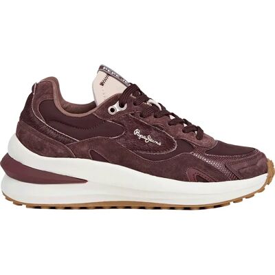 Pepe Jeans Baskets Winslow Fierce W Wine Purple EU 39 Femme - Publicité Pepe Jeans Baskets Winslow Fierce W Wine Purple EU 39 Femme - Publicité