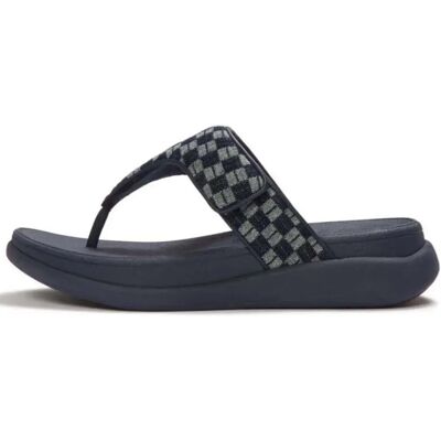 Fitflop Sandales F Mode Go Adjustable Toe Post Dark Denim EU 39 Femme - Publicité Fitflop Sandales F Mode Go Adjustable Toe Post Dark Denim EU 39 Femme - Publicité